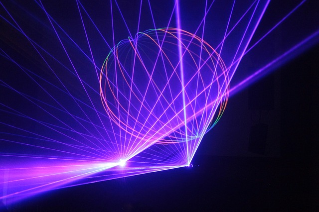 laserová show